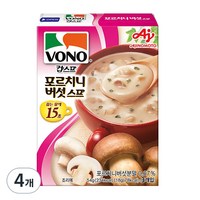 보노 포르치니버섯 스프, 54g, 4개