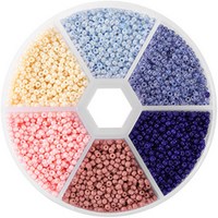 알로데 형형색색 비즈 공예 DIY키트 세트 2mm, TYPE 06, 1세트