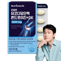 뉴트리원 관절엔 뮤코다당단백 콘드로이친 플러스 DK 1200mg 51g, 60정, 1개