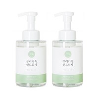 엄마랑아기랑 우리가족 핸드워시, 2개, 500ml