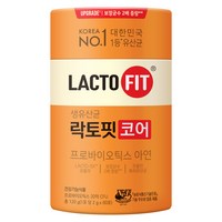 종근당 락토핏 생유산균 코어 1통(2개월분) 생 유산균, 120g, 1개