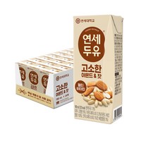 연세두유 고소한 아몬드 & 잣, 190ml, 24개