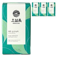 아모레퍼시픽 오설록 제주 순수녹차, 1.5g, 20개입, 4개