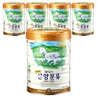 일동후디스 프리미엄 산양분유 1단계, 800g, 5개