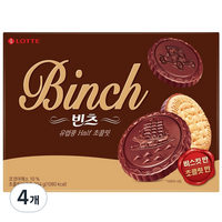 빈츠 비스켓, 204g, 4개