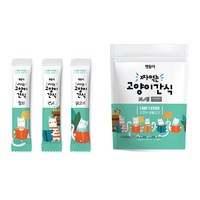 펫둥이 짜먹는 고양이 간식 3가지맛, 참치, 연어, 닭고기, 360g, 1개