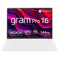 LG전자 그램 Pro 16 코어 울트라5 인텔 Arc, 에센스 화이트, 768GB, 16GB, WIN11 Home, 16Z90SP-GA5CK