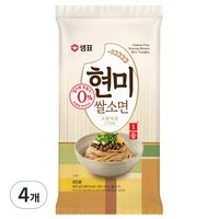 샘표국시 현미 쌀 소면, 800g, 4개