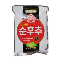 [오뚜기] 오쉐프 순후추, 1kg, 1개