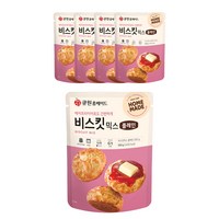 큐원 홈메이드 비스킷믹스 플레인, 5개, 250g