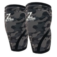 제로투히어로 네오프렌 무릎 보호대 Black camo 2p 세트, 1세트