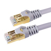 홈플래닛 게이밍용 UTP 고속 CAT.7 10Gbps 인터넷 랜케이블, 5m, 그레이, 1개