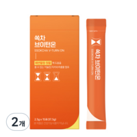 쏙차 브이턴온, 2.5g, 15개입, 2개