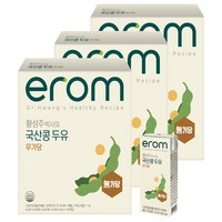 이롬 황성주 박사의 국산콩 두유 무가당, 190ml, 48개