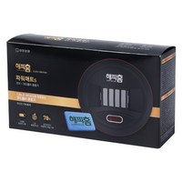 해피홈 블랙에디션 파워매트S 리필 78p + 코드형 훈증기 세트 1개
