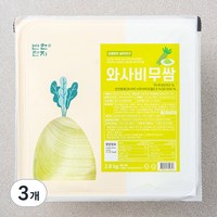 반찬단지 와사비무쌈, 2.8kg, 3개