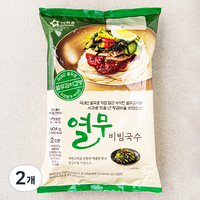 아워홈 열무 비빔국수, 604g, 2개