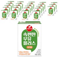 서울우유 속편한 우유 플러스 저지방, 190ml, 24개