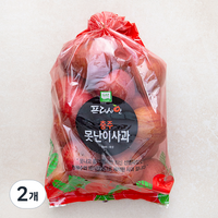 프레샤인 GAP 인증 충주 못난이사과, 3kg, 2개