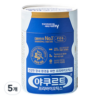 에치와이 야쿠르트 프리바이오틱스 30p, 120g, 5개