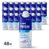 뉴케어 액티브 밀크맛, 200ml, 48개