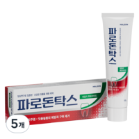 파로돈탁스 데일리 후로라이드 치약, 5개, 100g