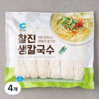 대상 찰진생칼국수, 1kg, 4개