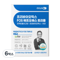 데이즈온 오한진 프리바이오틱스 FOS 트리플, 129g, 6개