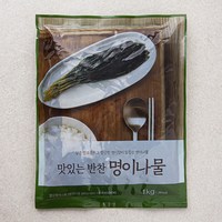 맛있는 반찬 명이나물, 1kg, 1개