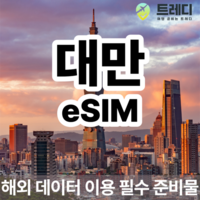 [대만] [~10분 보장] 대만 eSIM