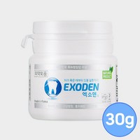 엑소덴 분말 가루치약 30g 미백 천연 치약 구취 치석 입냄새 제거, 1개, 상세페이지 참조, 상세페이지 참조