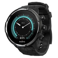 Suunto 9 GPS 스포츠 시계 긴 배터리 수명과 손목 기반 심박수 기압계 티타늄 재질, 1개