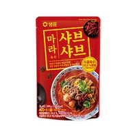 샘표 마라 샤브샤브 육수, 200g, 12개