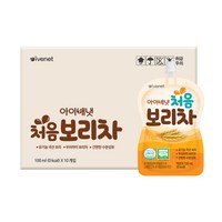 아이배냇 처음 보리차 (10팩), 보리맛, 100ml, 1개