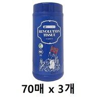 데일리아이디어 혁명티슈 dailyidea REVOLUTION TISSUE (70sheet), 70매, 3개