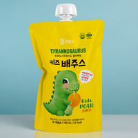 지킴스 당 1g 저당 저칼로리 키즈 배 주스, 20개, 100ml