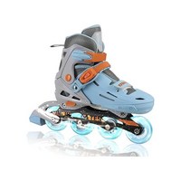 C SEVEN C7skates Adjustable Kids Inline Skates with Light Up Wheels, one option, Large