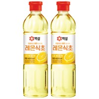 백설 레몬 식초, 900ml, 2개