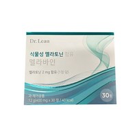 닥터린 식물성 멜라토닌 함유 멜라바인 400mg x 30정 x 3박스, 3개