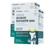 관절건강 콘드로이친 뮤코다당단백 1200 60정 2박스(2개월분), 2개