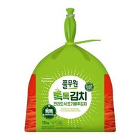 풀무원 [생산직송] 톡톡 전라도식 포기김치, 1개, 10kg