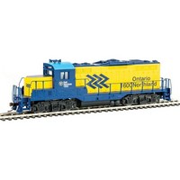 Walthers Trainline HO Scale Model EMD GP9M Standard DC Ontario Northland 1600, 1개