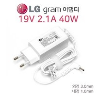 LG전자 그램 노트북 13Z940-LT10K 어댑터 19V 2.1A 40W, ADS-40MSG--19