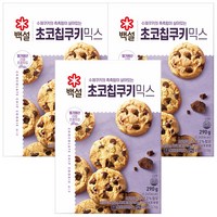 백설 초코칩쿠키믹스, 290g, 3개