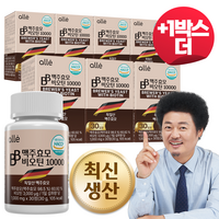 맥주효모 비오틴 10000 독일 식약청 HACCP, 30g, 6개