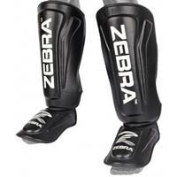 지브라 신가드 - [ZPRSB01] ZEBRA PRO Shin-Instep Guard black /권투 킥복싱 무에타이 MMA 종합격투기, 1개