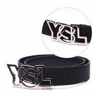 [생로랑] 남성 YSL 로고 벨트 (274609_FY20N_1109)