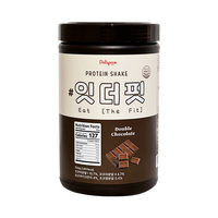 델리스푼 단백질 쉐이크 잇더핏 대용량 520g (더블초코맛), 1개