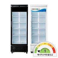 업소용 음료수 술냉장고 UNI-D465RF 화이트/블랙 420L, UNI-D465RF (화이트)