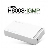 ipTIME 기가비트 스위칭허브, H6008-IGMP